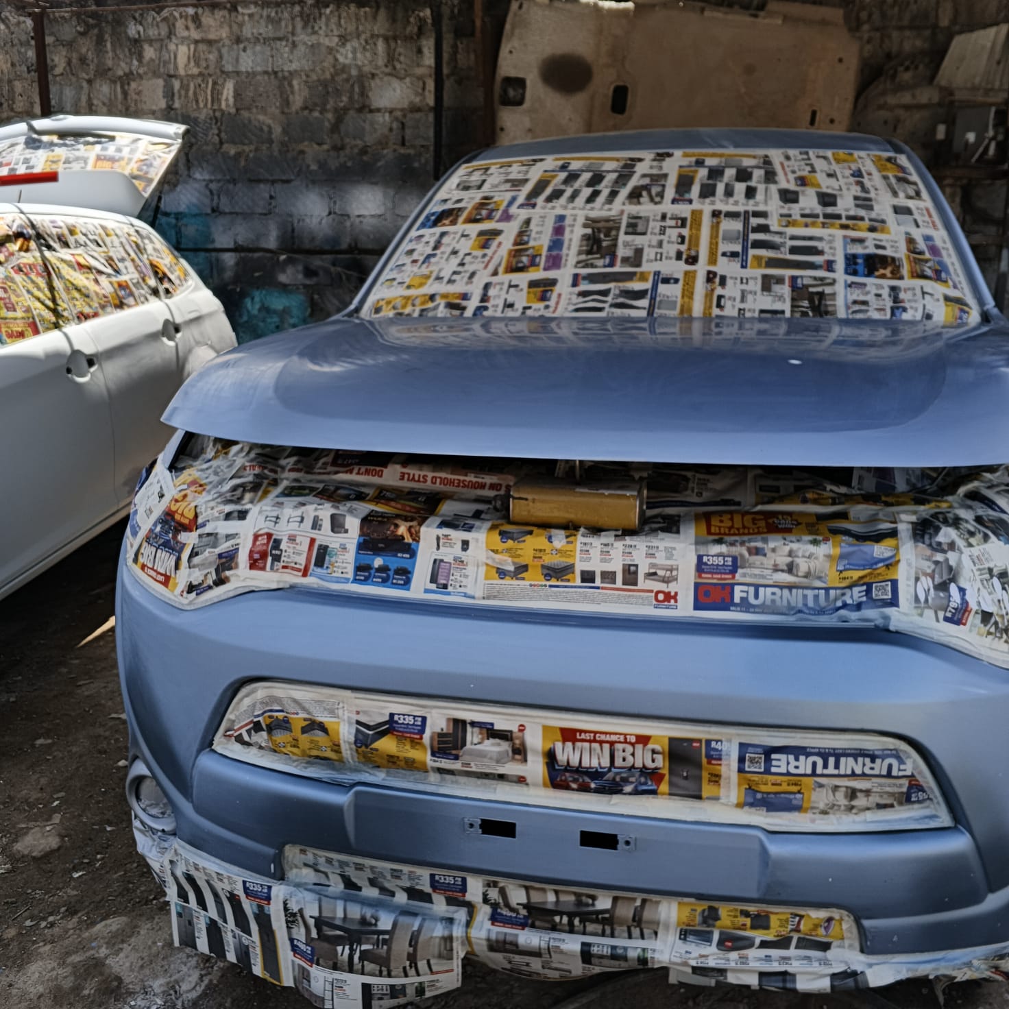 In progress of this beautiful Mitsubishi Outlander